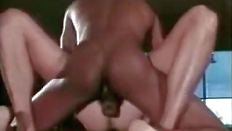 Blonde with huge natural tits gets it in the ass