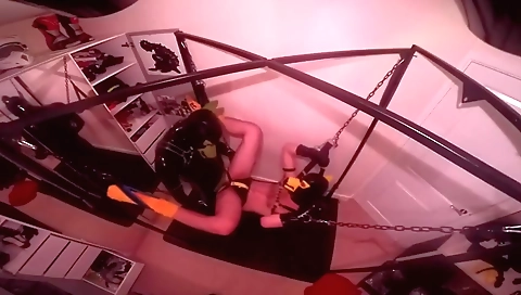 Sexy young girl with big black cock