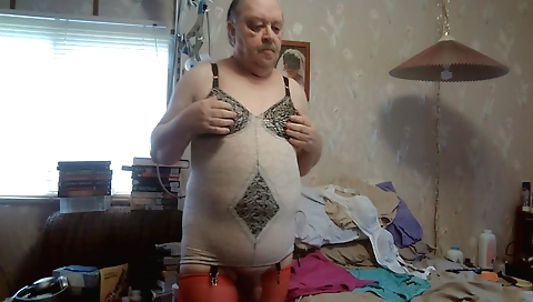 Sexy young joined by her boyfriend