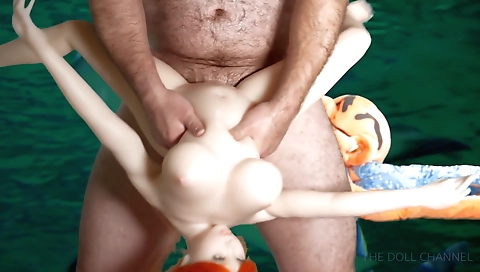 Smoking hot chick has anal sex