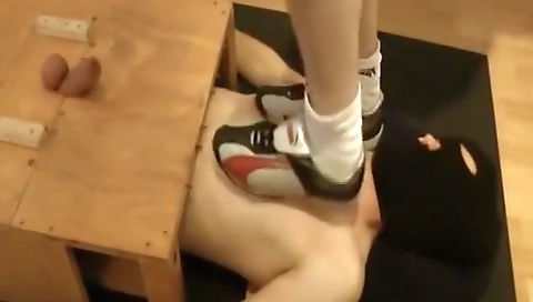 Sexy babe fucked in the kitchen