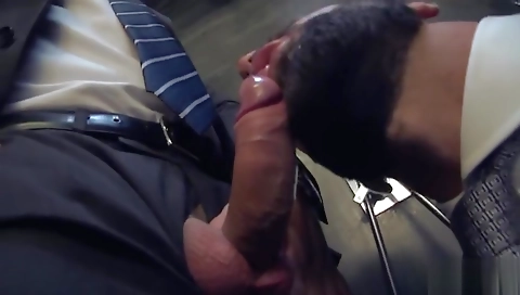 Big booty girl spied on a fat cock