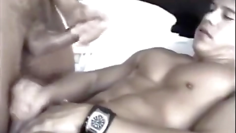 Cute girl gets her ass and face hangover by trousers