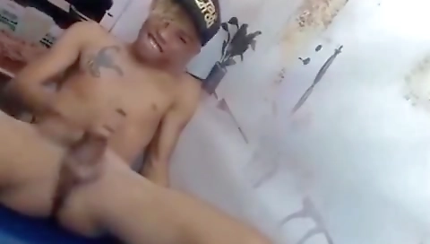 Hot blond babe with anal sex toys