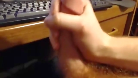 Shemal sev handcufing the office