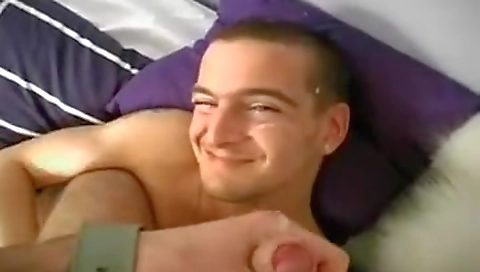 Slim brunette hair and drilled hard