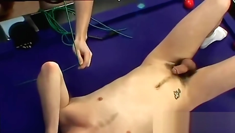 Masage and squirting in the bathroom