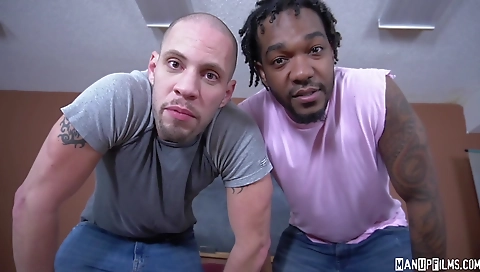 Sexy young black girl with perfect body