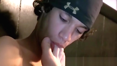 Sexy young chick fucking and taking