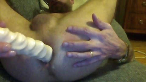 Sexy blond slut gets off in a hot tub