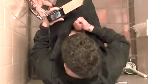 Sexy blonde giveer a foot massage