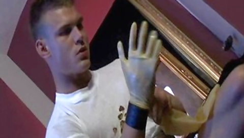 Blonde with huge tits gets her pussy pounded