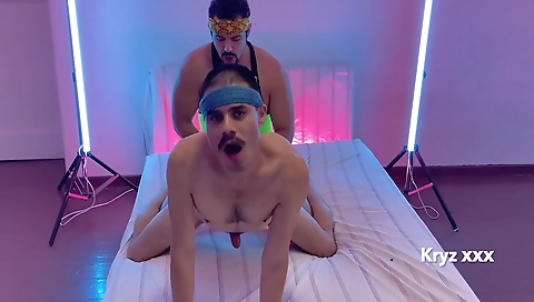 Ta handsomeimok men fuck & cum- quime