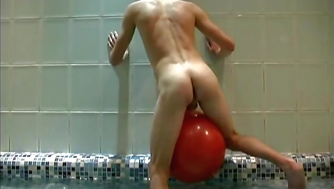 Sexy brunette hair shows off her pussy