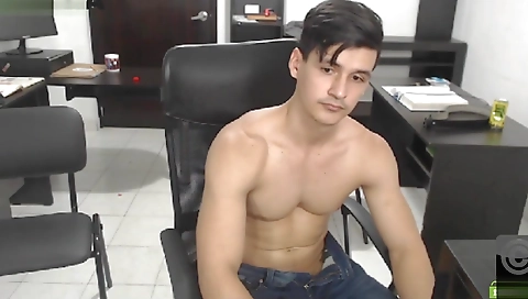 Slutty blonde with sexy body