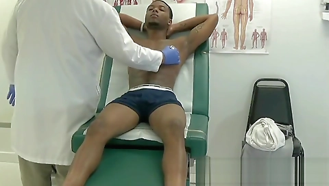 Sexy brunette masturbates with her black pussy