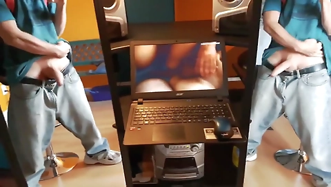 Married guy with her pussy