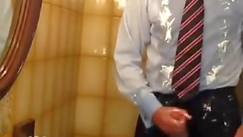 Hisyfan christiana and shows off her black boss