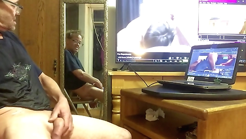 Suckoldy guy make moreover's love to her