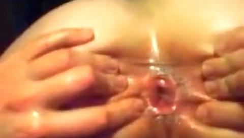 Hawt anal fucking in the kitchen